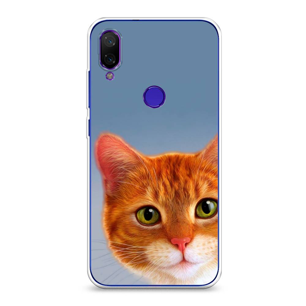 

Чехол на Xiaomi Mi Play "Любопытный котик", Коричневый, 35350-1