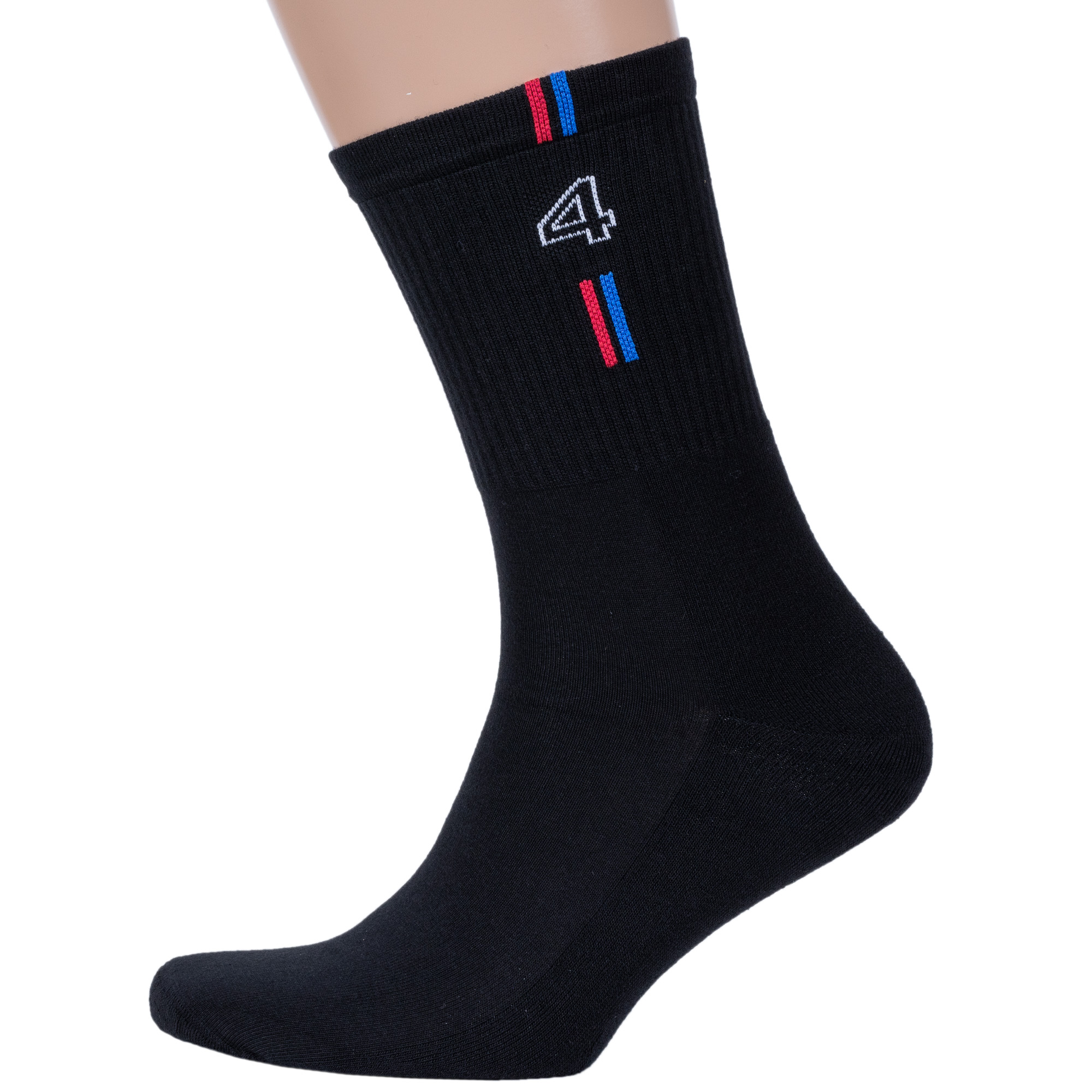 

Носки унисекс LorenzLine С4М черные; красные; синие 23-25, С4М