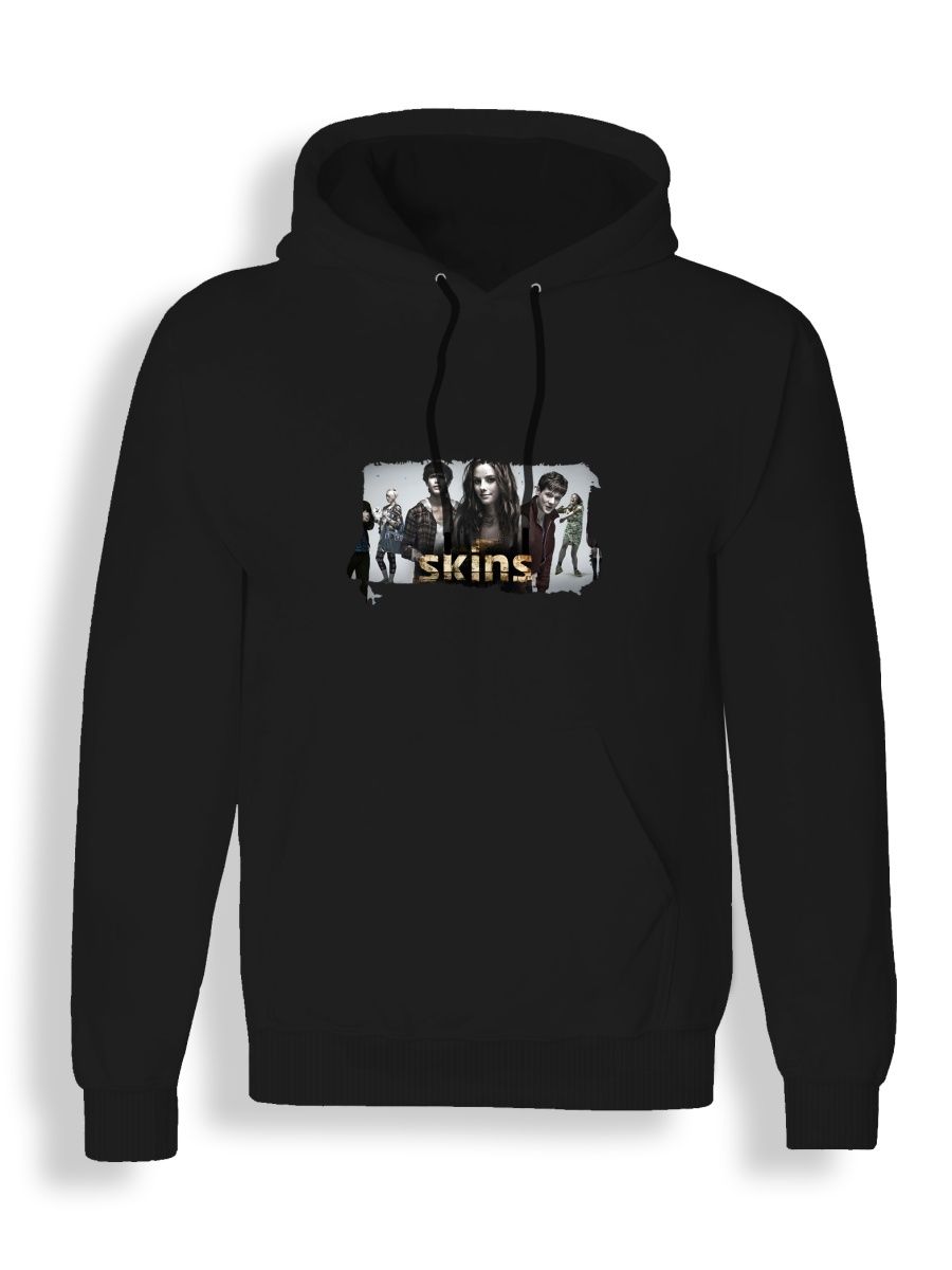 

Худи унисекс СувенирShop Skins/Скинс/Сериал 2 черное 2XL, "Skins/Скинс/Сериал" 2