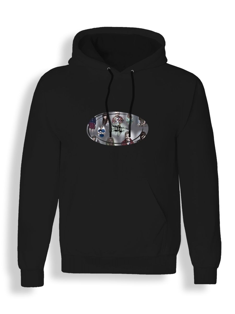 

Худи унисекс СувенирShop Skins/Скинс/Сериал 4 черное M, "Skins/Скинс/Сериал" 4