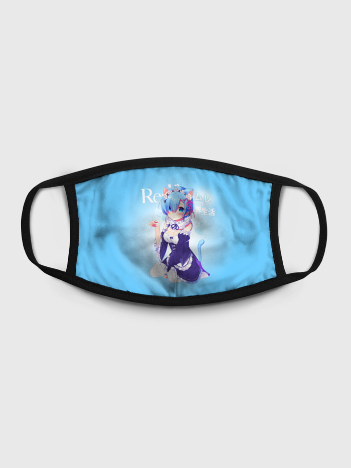 

Многоразовая маска унисекс Burnettie Re Zero. Рем, Разноцветный, Re Zero. Рем