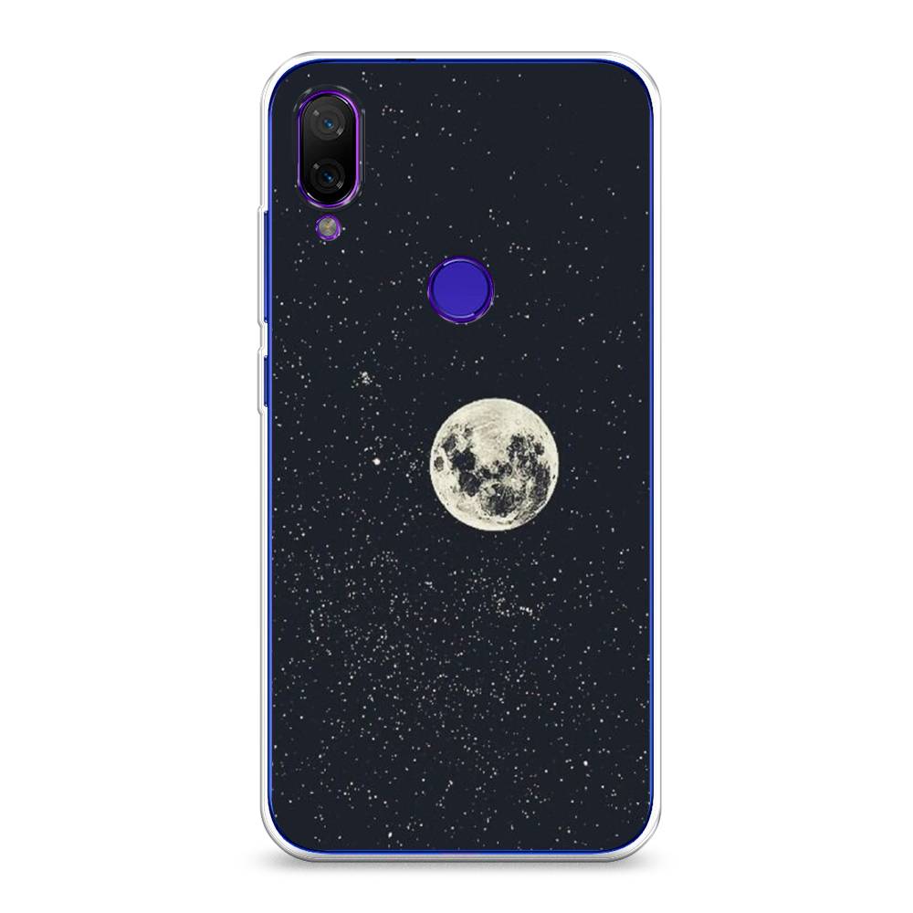 

Чехол на Xiaomi Mi Play "Полнолуние", Красный, 35350-2
