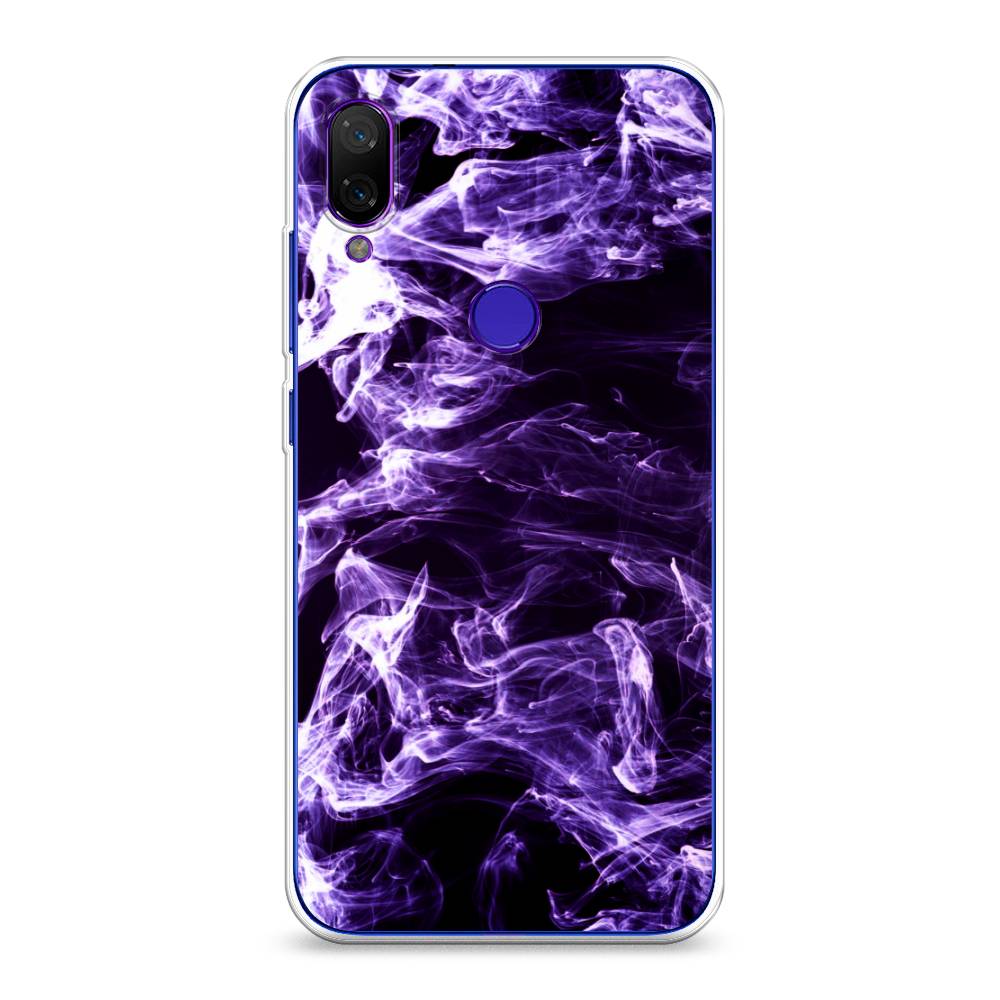 

Чехол на Xiaomi Mi Play "Фиолетовый дым", Фиолетовый;белый;черный, 35350-3