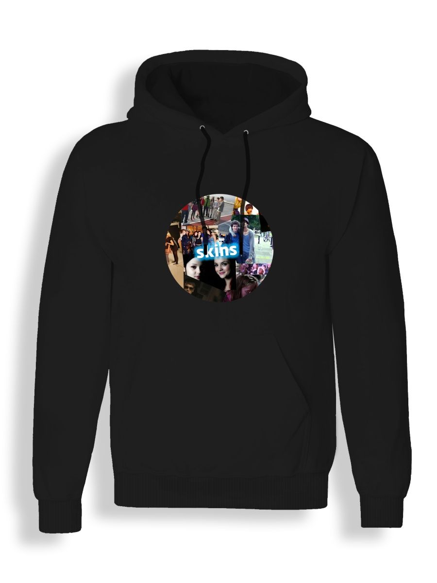 

Худи унисекс СувенирShop Skins/Скинс/Сериал 6 черное 3XL, "Skins/Скинс/Сериал" 6