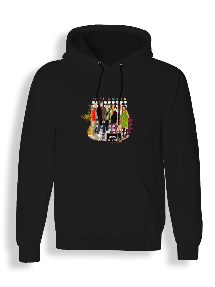 

Худи унисекс СувенирShop Skins/Скинс/Сериал 7 черное S, "Skins/Скинс/Сериал" 7