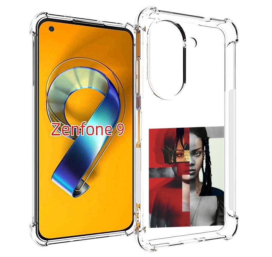 

Чехол MyPads Обложка-Рианна для Asus Zenfone 9 (AI2202), Прозрачный, Tocco