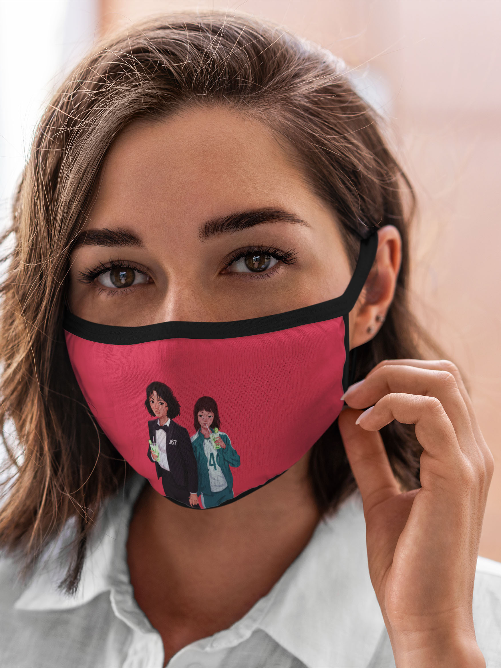 

Многоразовая маска унисекс Burnettie Игра В Кальмара 067 И 240, Разноцветный, Игра В Кальмара 067 И 240