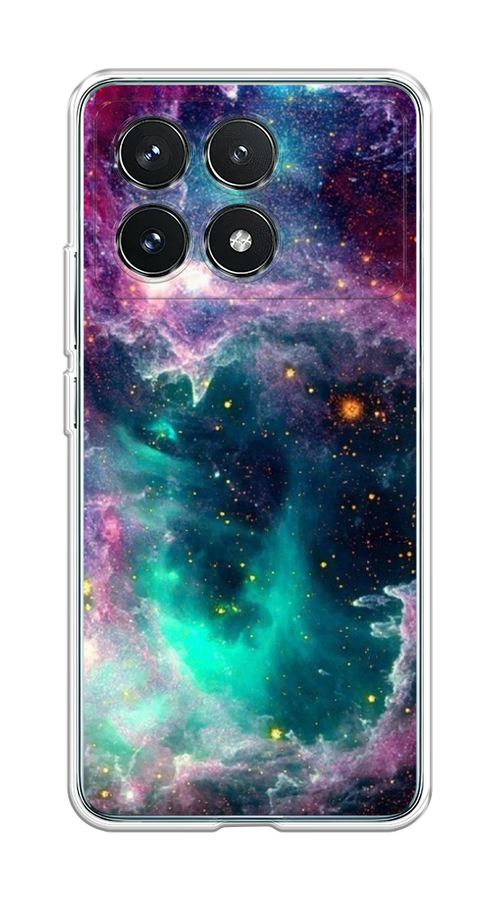 

Чехол на Xiaomi Redmi K70 5G "Звездные облака", Розовый;бежевый, 320850-1
