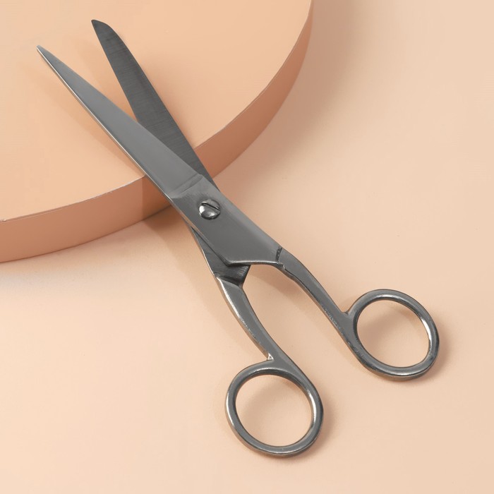 

Ножницы универсальные Арт Узор, цвет серебряный, 16,5 см