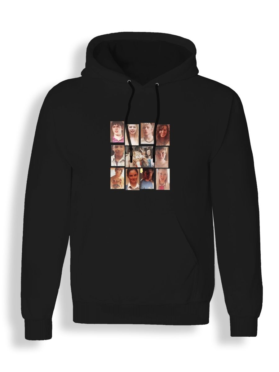 

Худи унисекс СувенирShop Skins/Скинс/Сериал 11 черное S, "Skins/Скинс/Сериал" 11