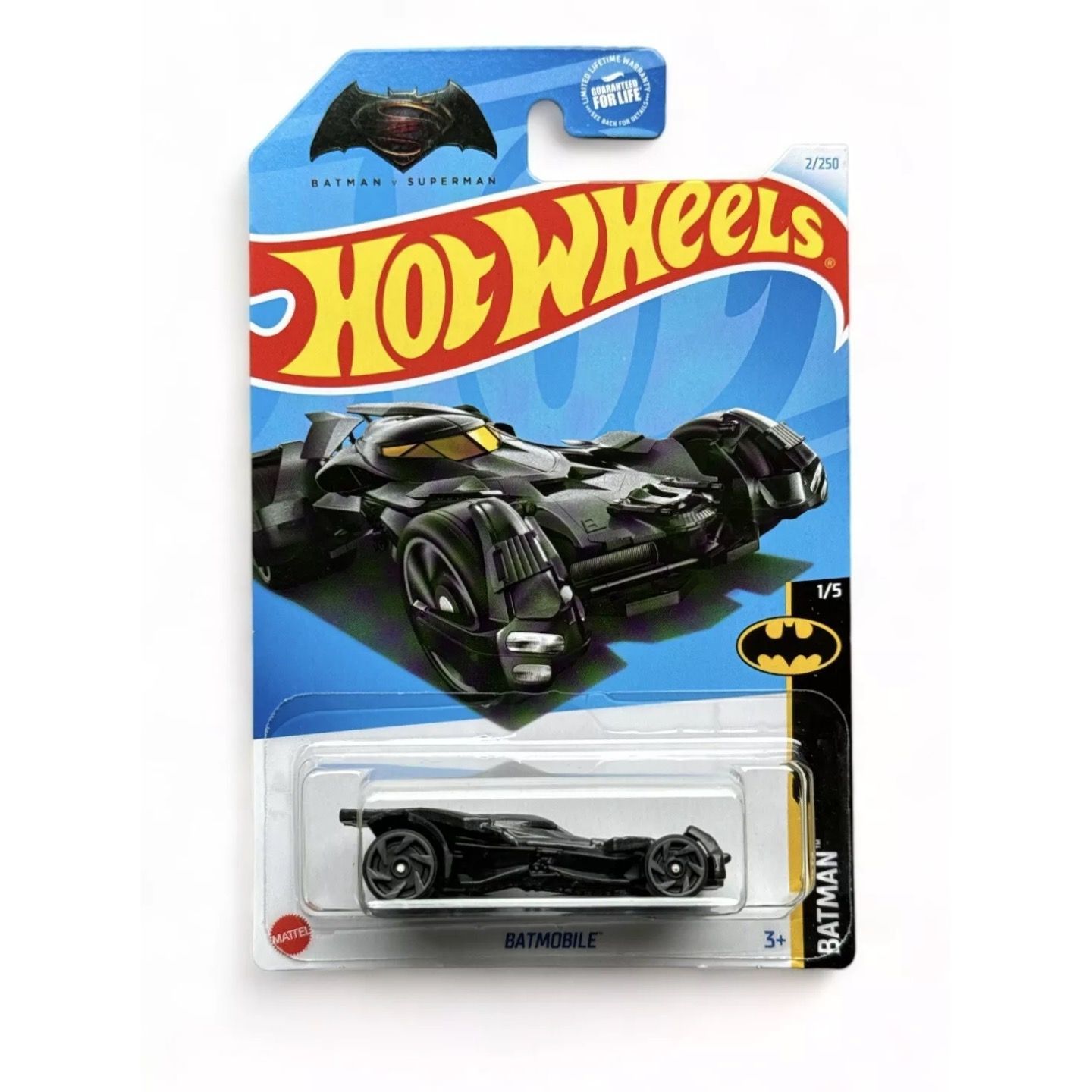 

Машинка металлическая Hot Wheels HTC83 коллекционная модель Batmobile, Черный, HW-metall-all