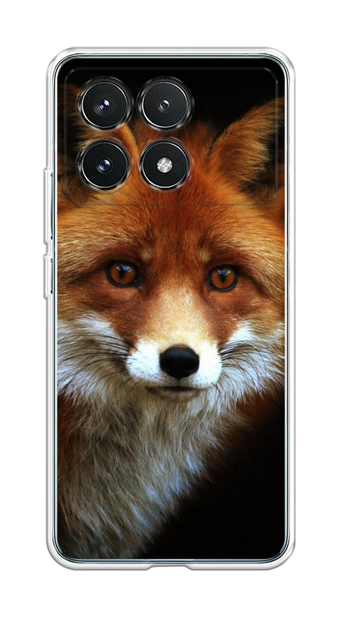 

Чехол на Xiaomi Redmi K70 5G "Лиса 2", Оранжевый;черный;серый, 320850-1