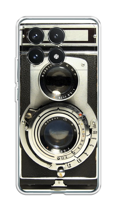 

Чехол на Xiaomi Redmi K70 5G "Старинный фотоаппарат", 320850-1