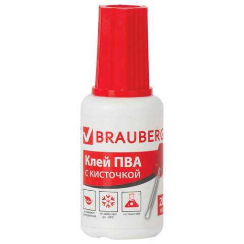 

Клей ПВА Brauberg 222875, 20 г. 10 штук