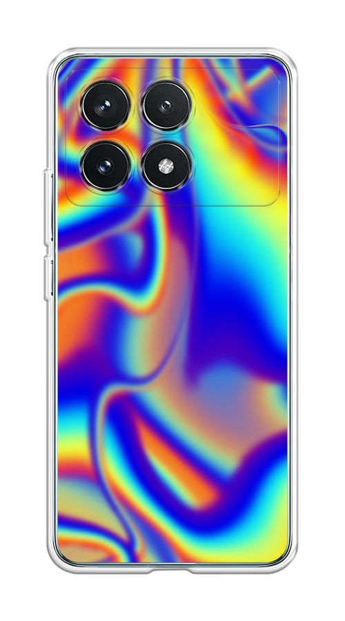 

Чехол на Xiaomi Redmi K70 5G "Яркая голограмма", Разноцветный, 320850-1