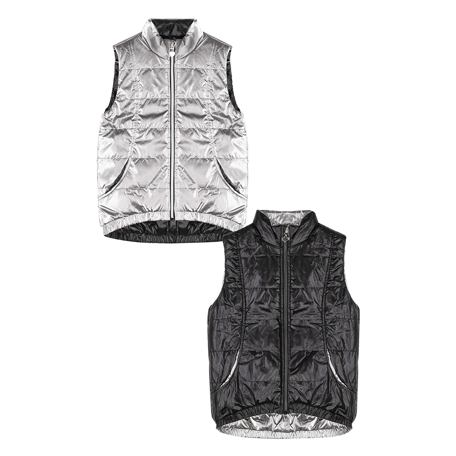 

Жилет Coccodrillo серебряный ZC1178501MEO-024 р.110, ZC1178501MEO-024