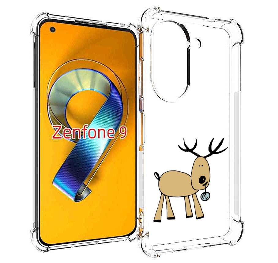 

Чехол MyPads Олень с шариком для Asus Zenfone 9 (AI2202), Прозрачный, Tocco