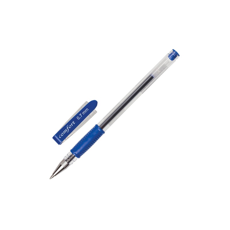Ручка гелевая СОЮЗ Comfort РГ166-01, синяя, 0,7 мм, 1 шт.