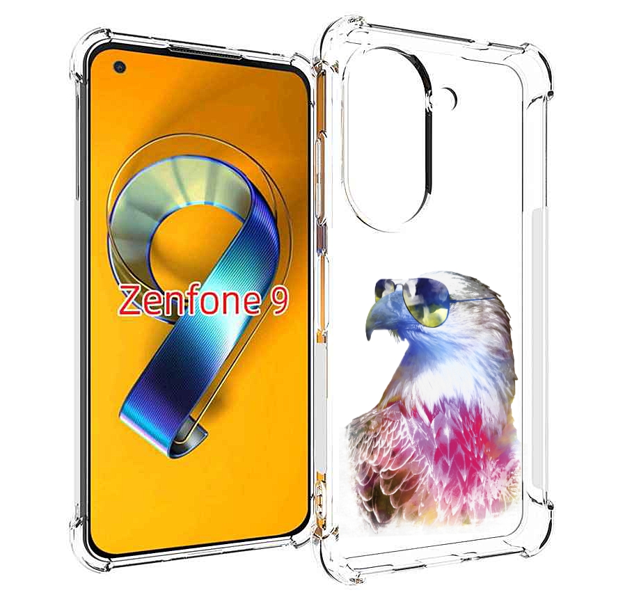 

Чехол MyPads Орел в очках для Asus Zenfone 9 (AI2202), Прозрачный, Tocco