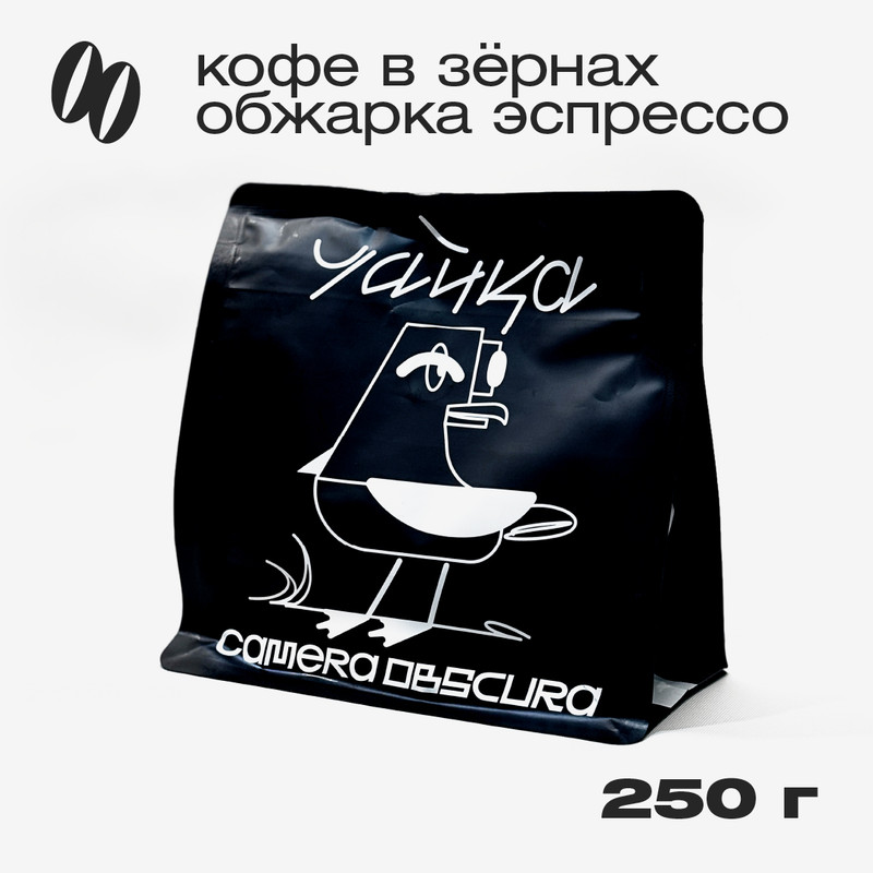 Фирменный кофе в зернах Camera Obscura, Чайка, 250 г