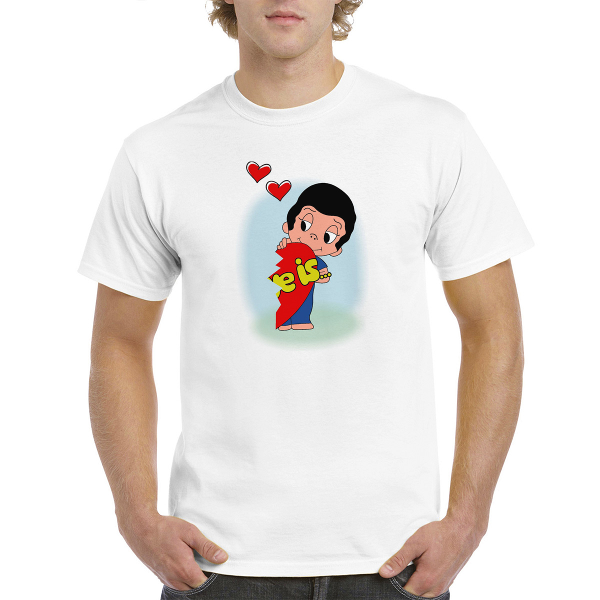

Футболка унисекс CoolPodarok M0113902 белая 54 RU, Белый, M0113902