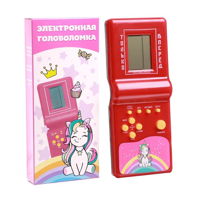 Электронная головоломка Funny Toys Единорог 13 игр