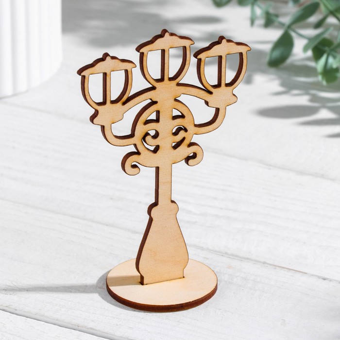 

Набор заготовок "Уличные фонари", 3 шт, Бежевый, Заготовки для творчества