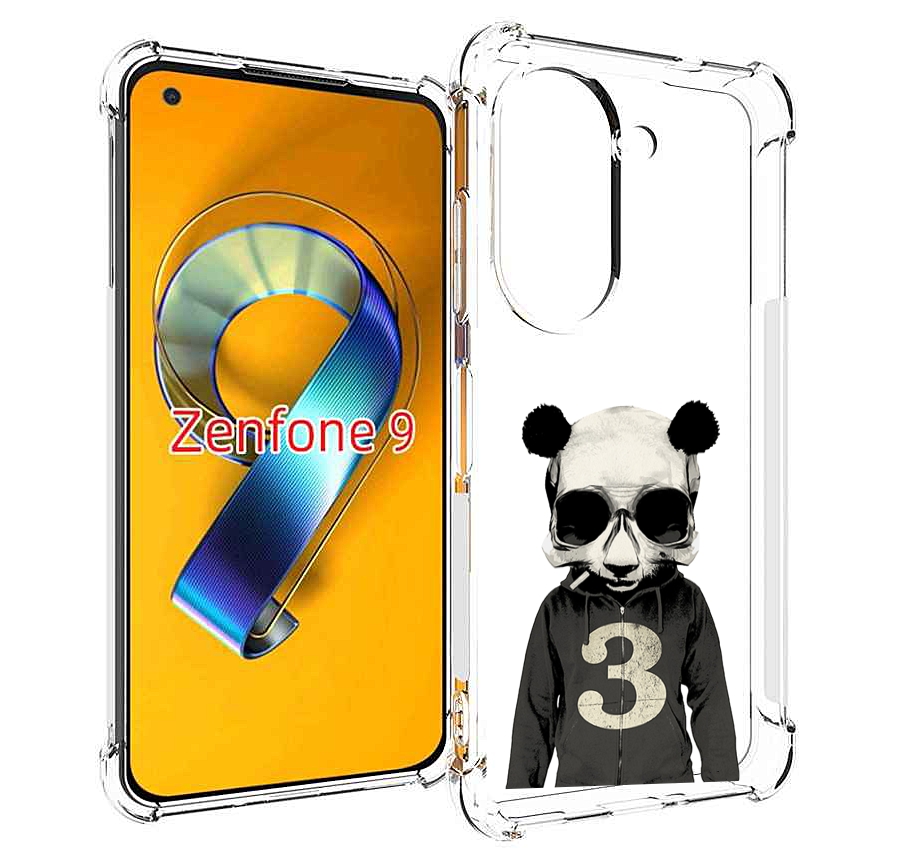 

Чехол MyPads Панда-в-костюме для Asus Zenfone 9 (AI2202), Прозрачный, Tocco