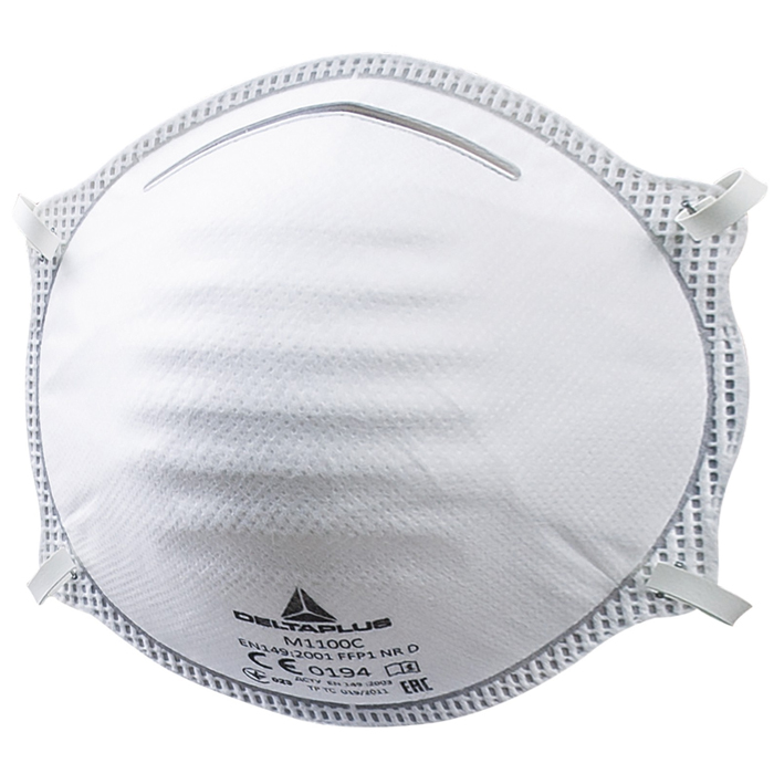

Delta Plus Респираторная маска FFP1. М1100C упаковка 20 шт. M1100C, Белый