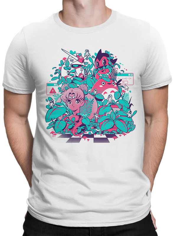 

Футболка мужская DreamShirts Studio Персонажи Аниме 085-animemix-2 белая L, Белый, Персонажи Аниме 085-animemix-2