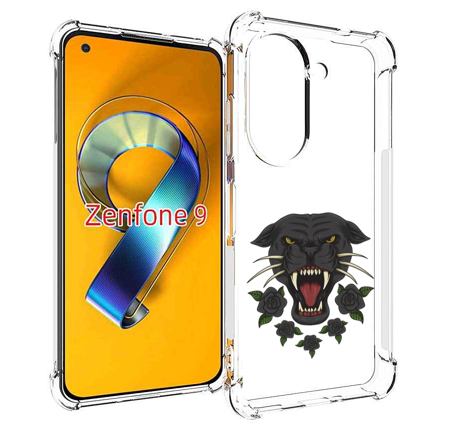 

Чехол MyPads Пантера для Asus Zenfone 9 (AI2202), Прозрачный, Tocco
