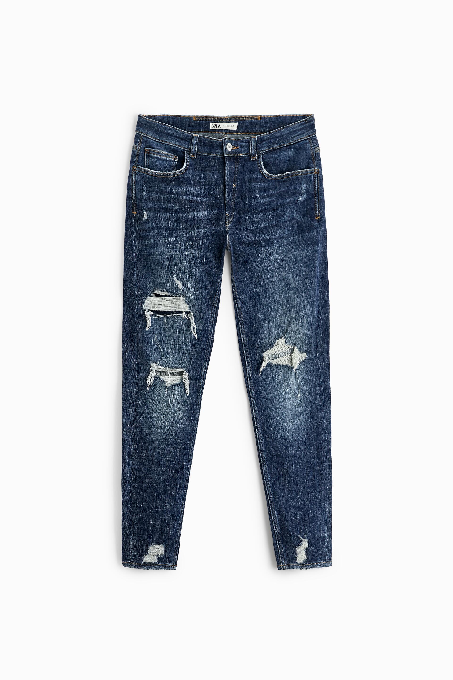 

Джинсы мужские ZARA 03175360 синие 42 (доставка из-за рубежа), 03175360