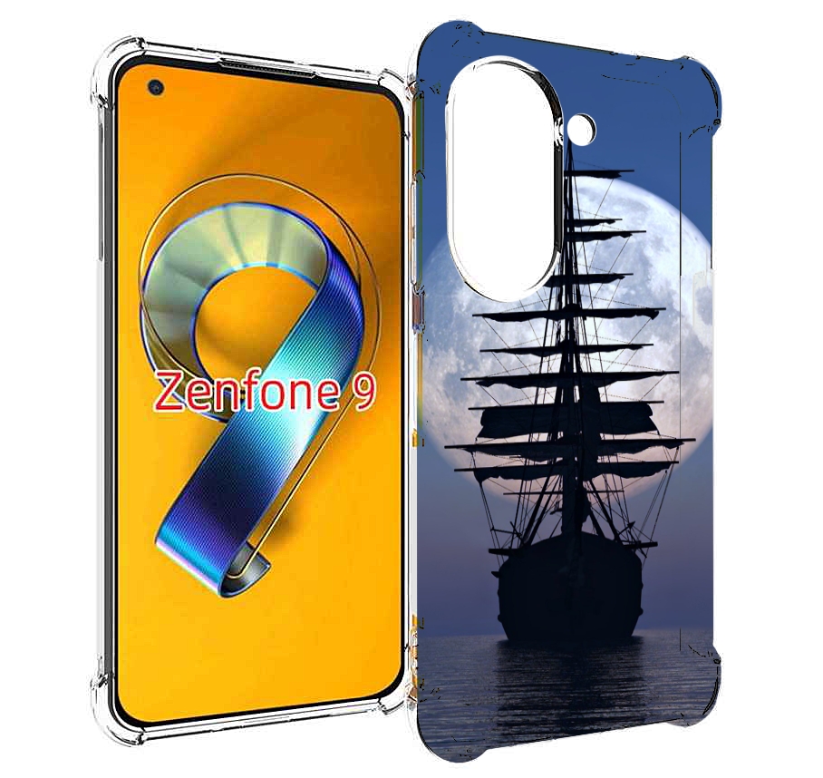 

Чехол MyPads Парус-в-море для Asus Zenfone 9 (AI2202), Прозрачный, Tocco