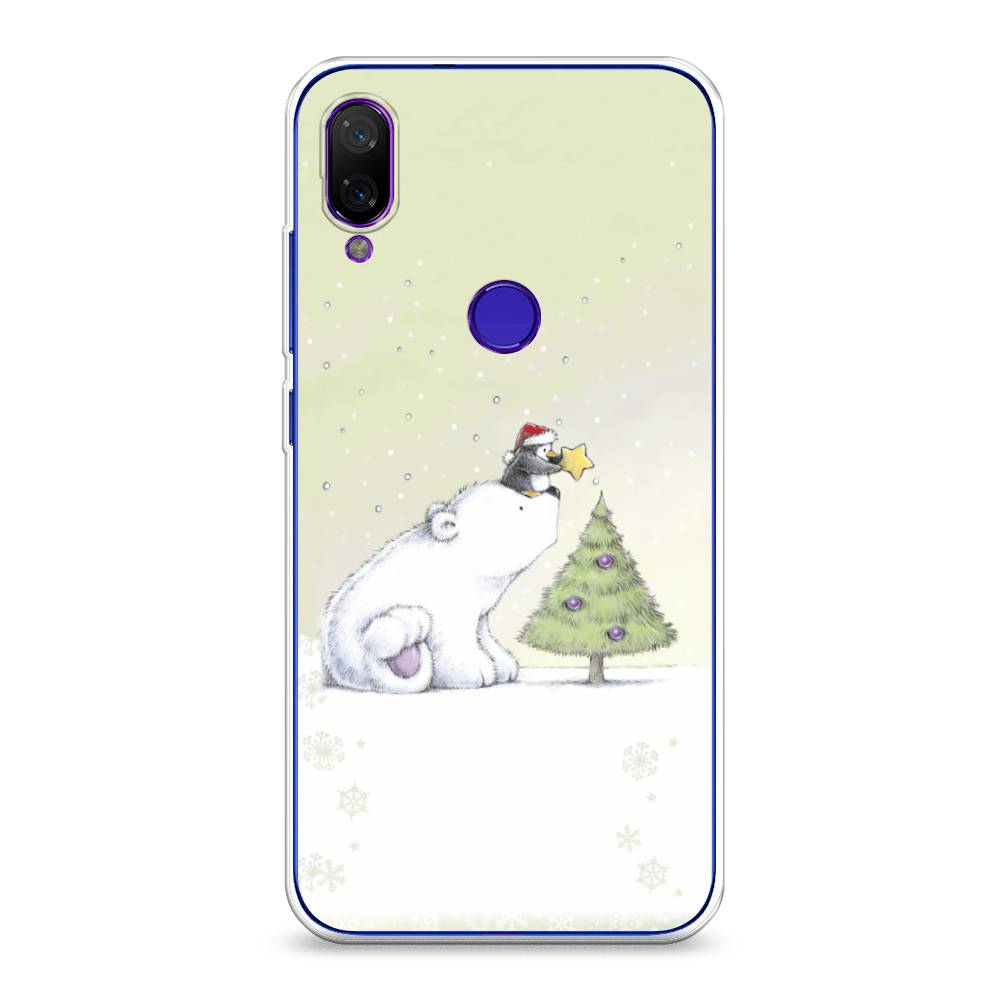

Чехол на Xiaomi Mi Play "Украшение елки", Белый;бежевый, 35350-5