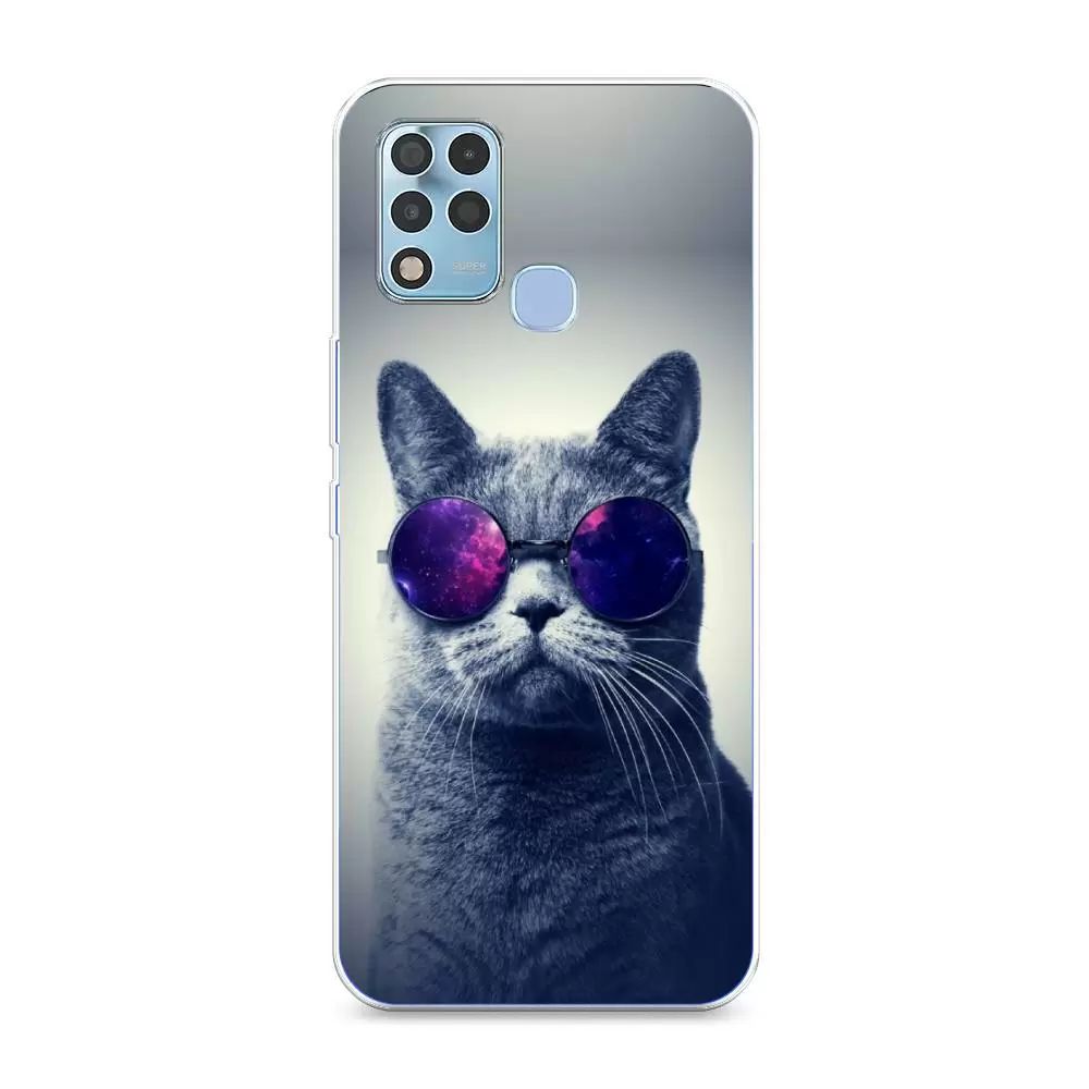 

Чехол Awog на Infinix Hot 11 G37 "Космический кот", Разноцветный, 3102150-1
