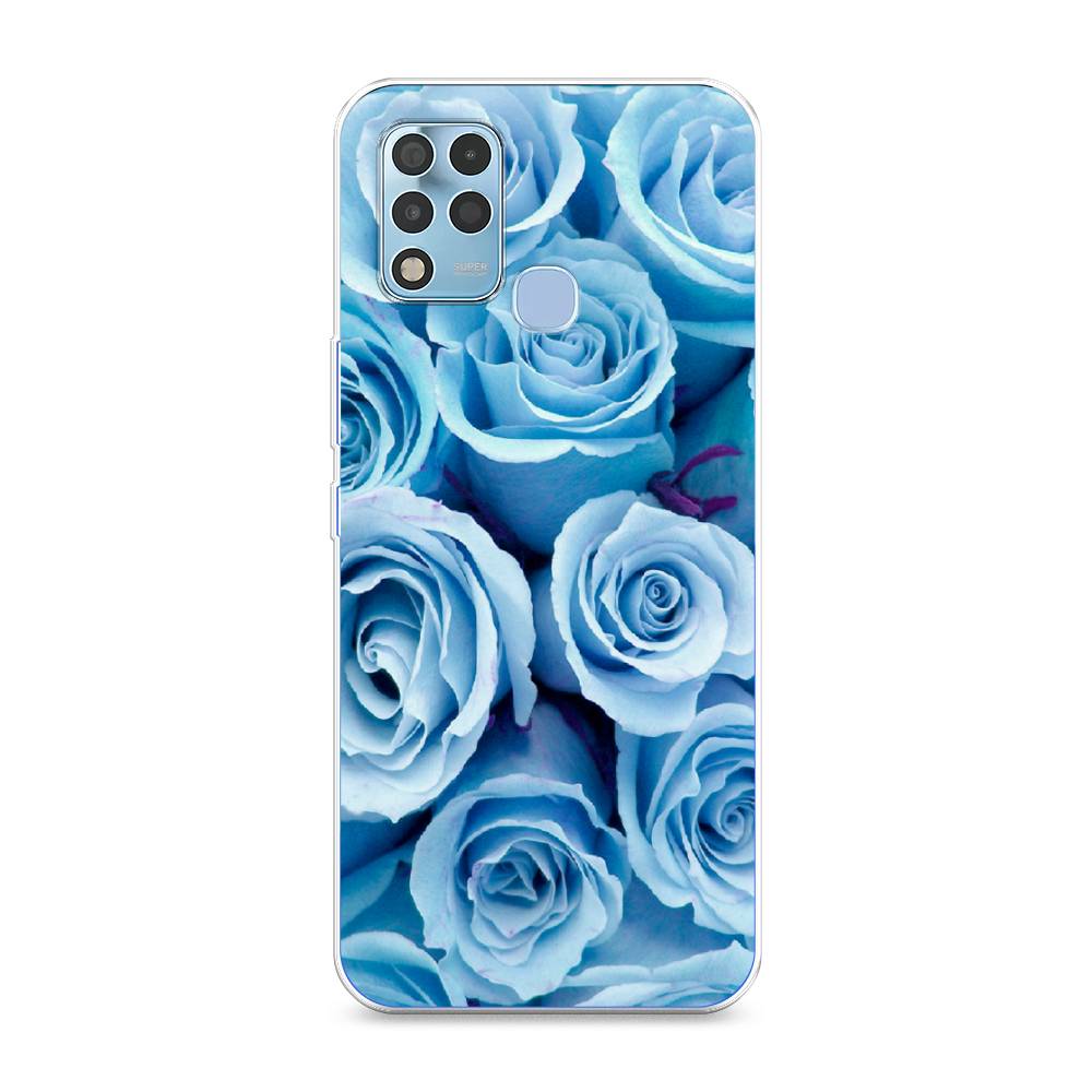 

Чехол Awog на Infinix Hot 11 G37 "Лазурные розы", 3102150-8