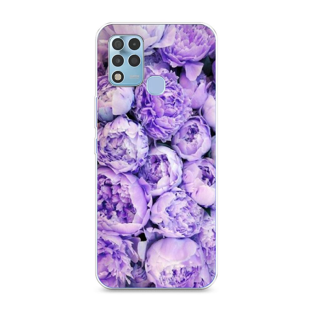 

Чехол Awog на Infinix Hot 11 G37 "Пионы сиреневые", 3102150-8