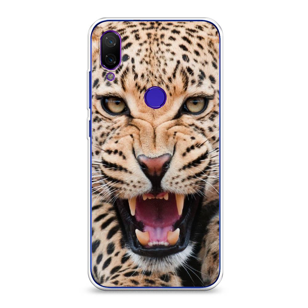 

Чехол на Xiaomi Mi Play "Леопард 3d", Бежевый;черный, 35350-6