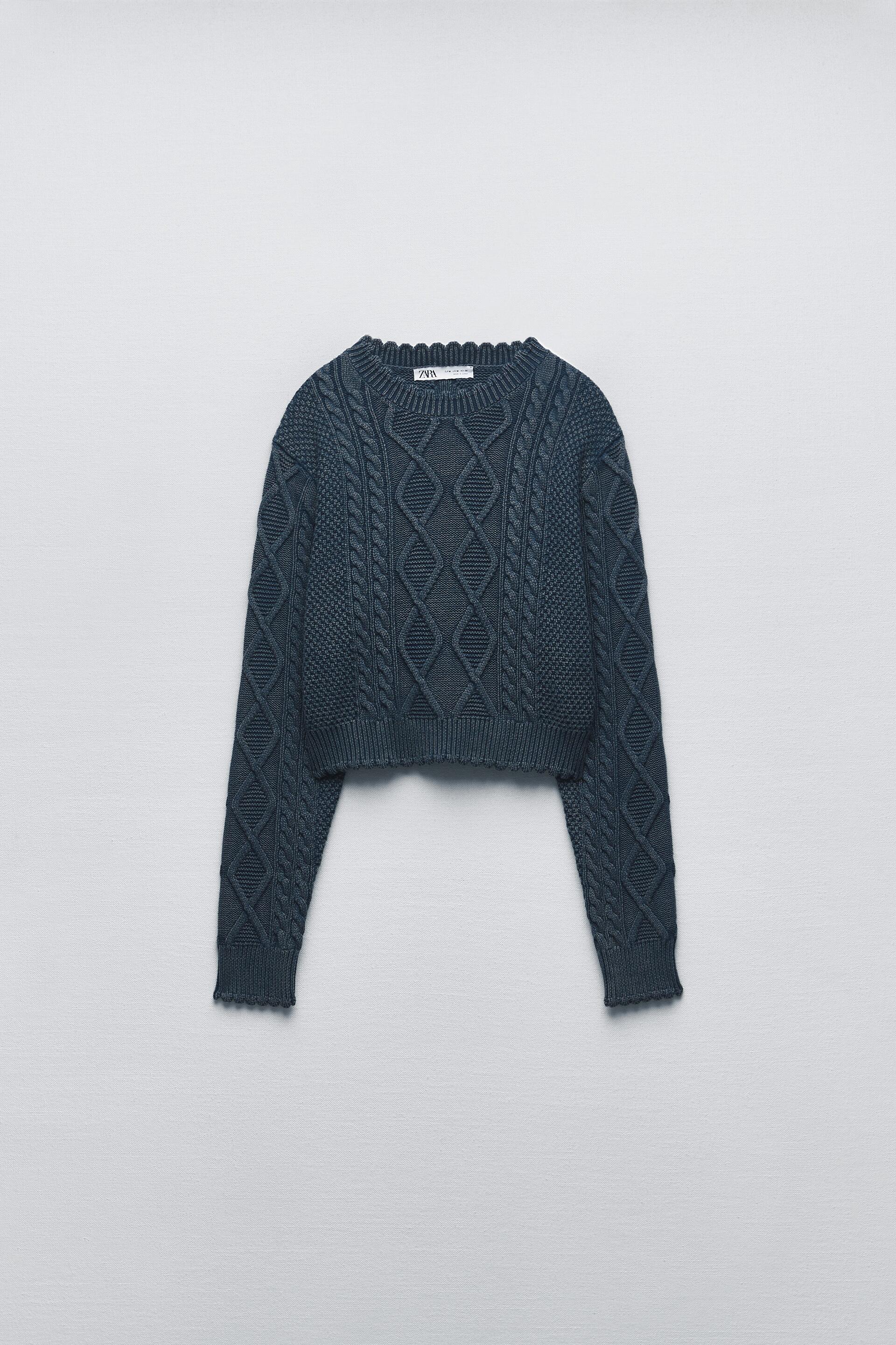 

Джемпер женский ZARA 00021008 голубой XS (доставка из-за рубежа), 00021008