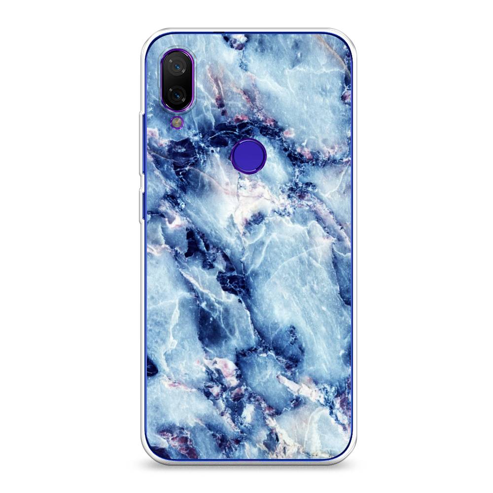 

Чехол на Xiaomi Mi Play "Мрамор с синими прожилками", Синий, 35350-3