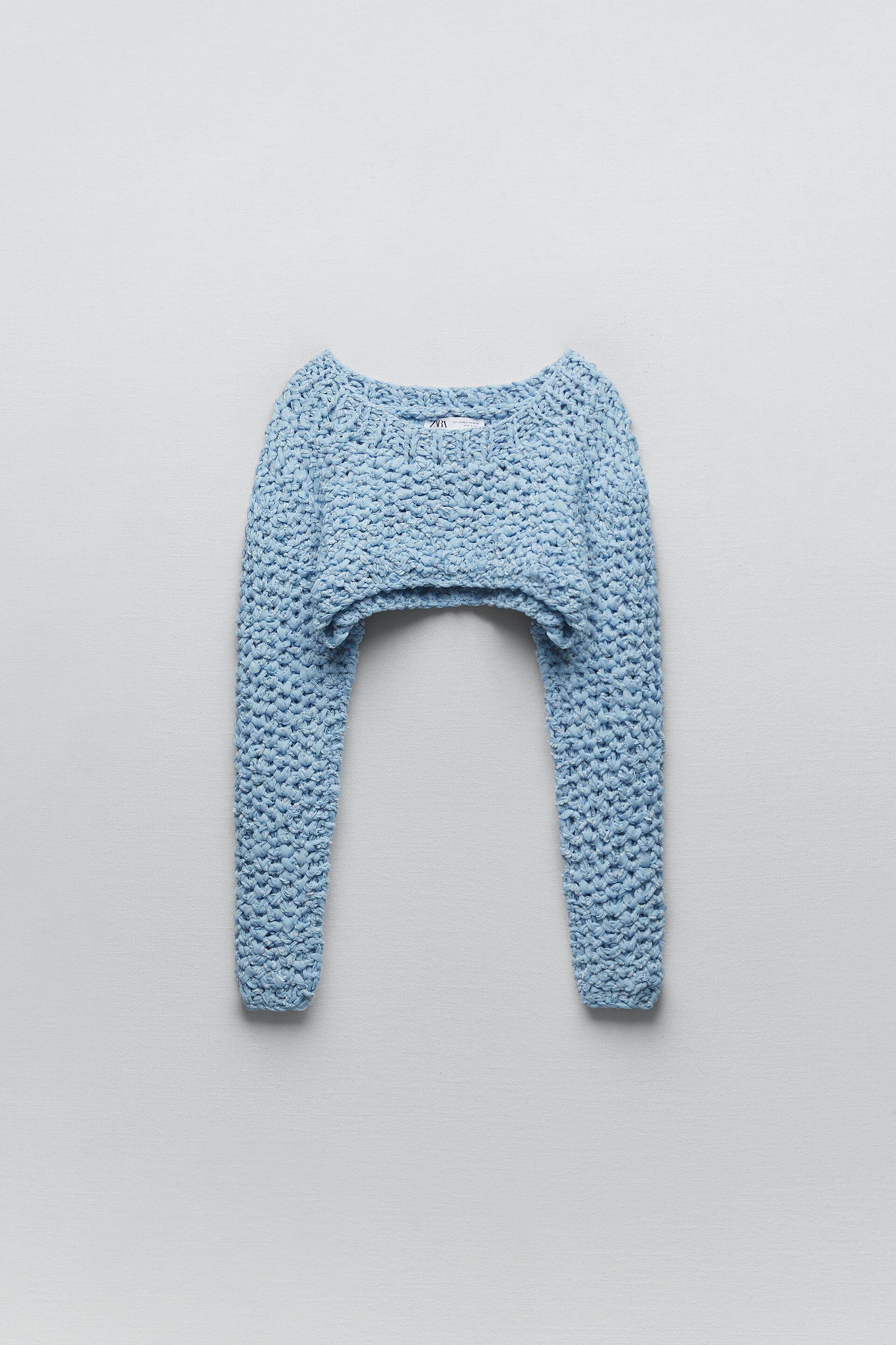 

Джемпер женский ZARA 00021009 синий M/L (доставка из-за рубежа), 00021009