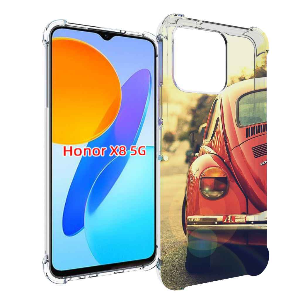 

Чехол MyPads Жук для Honor X8 5G, Прозрачный, Tocco