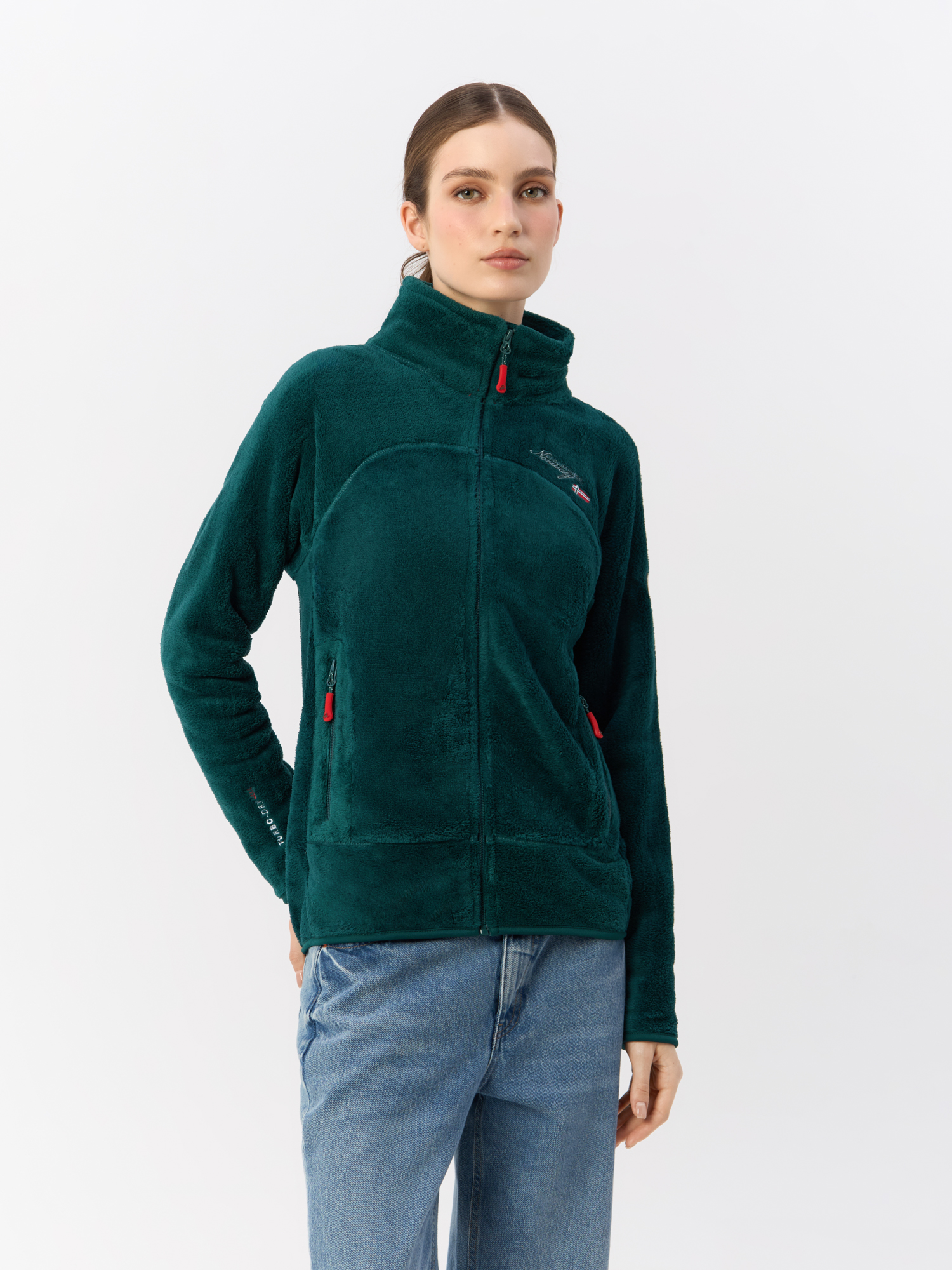 

Куртка женская Geographical Norway WU6063F/GN зеленая XL, Зеленый, WU6063F/GN