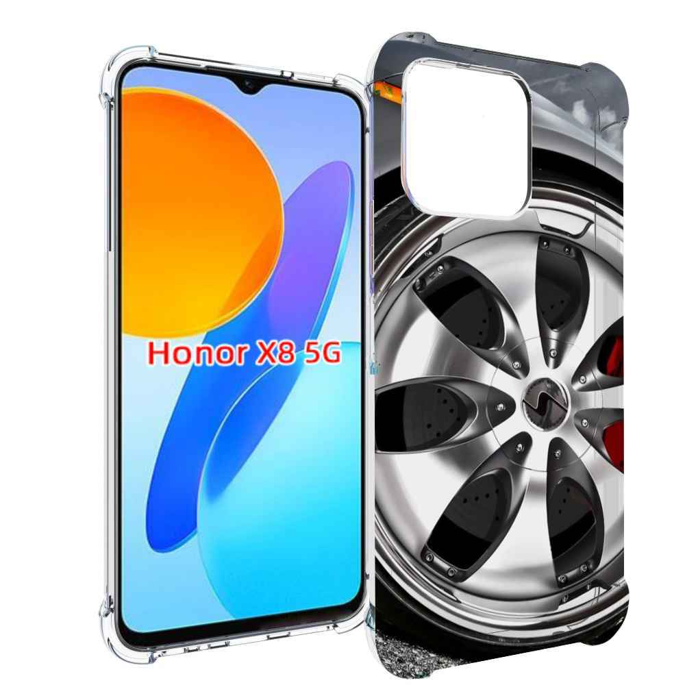 

Чехол MyPads Колесо мужской для Honor X8 5G, Прозрачный, Tocco