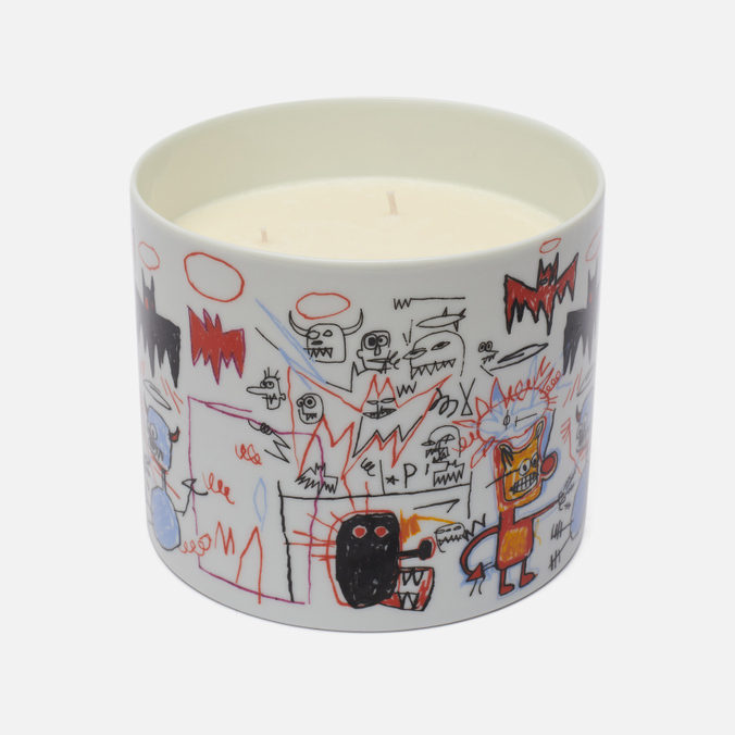 Ароматическая свеча Ligne Blanche Jean-Michel Basquiat Batman Large белый