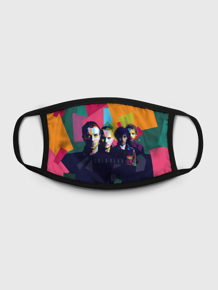 

Многоразовая маска унисекс Burnettie Coldplay, Разноцветный, Coldplay