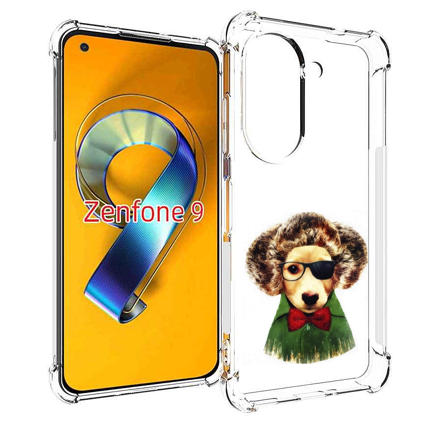 

Чехол MyPads Пес в бабочке для Asus Zenfone 9 (AI2202), Прозрачный, Tocco