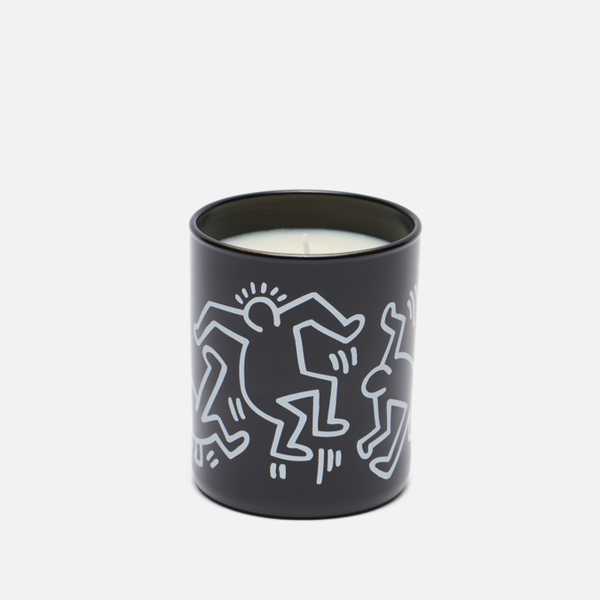 Ароматическая свеча Ligne Blanche Keith Haring White Men Drawings черный