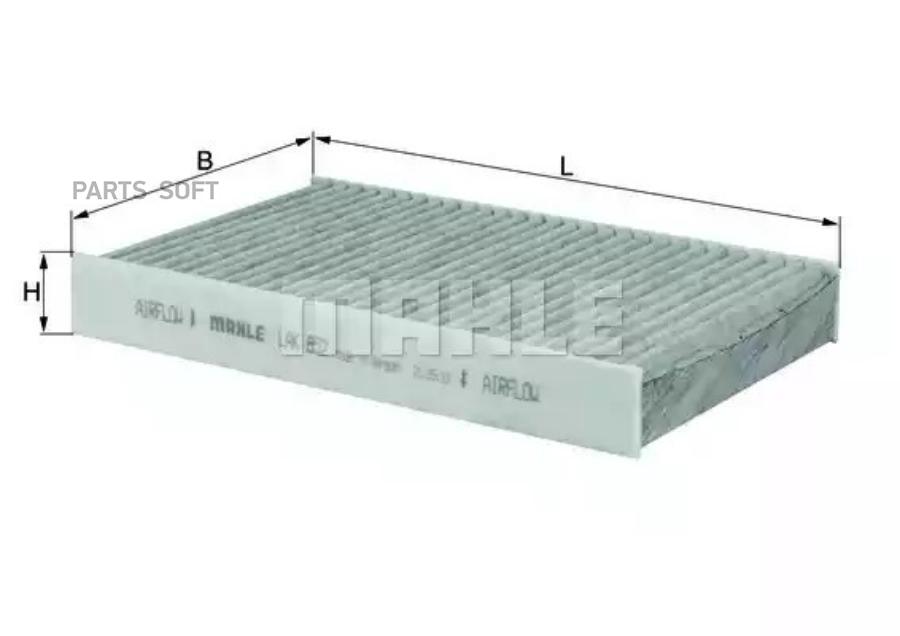 

Фильтр салона угольный Knecht LAK 852, LAK852