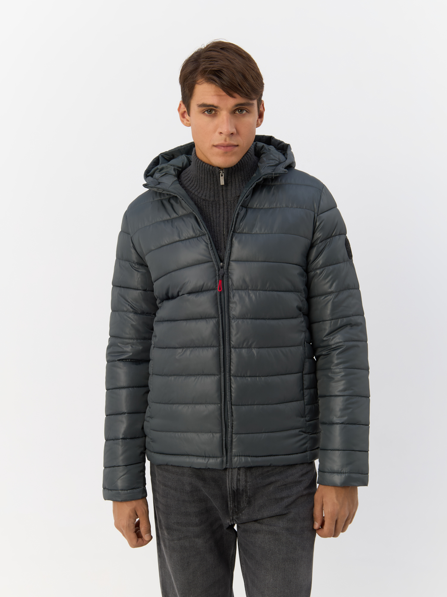 

Куртка мужская Geographical Norway WW1326H/GNO серая XL, Серый, WW1326H/GNO